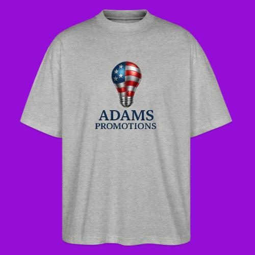 Adams promotions American flag metallic light bulb - Stanley/Stella Blaster Oversized T-Shirt 