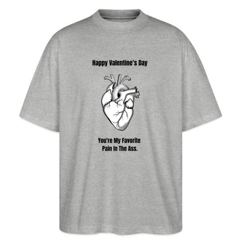 I'm Glad I Swiped Right T-Shirt | Funny Valentine - Stanley/Stella Blaster Oversized T-Shirt 