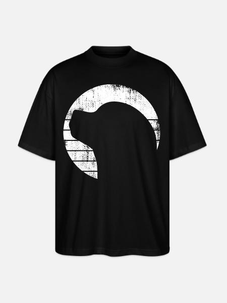 Roller Skater - Stanley/Stella Blaster Oversized T-Shirt - black