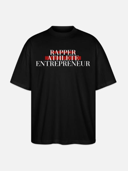 Rapper athlete entrepreneur - Stanley/Stella Blaster Oversized T-Shirt - black