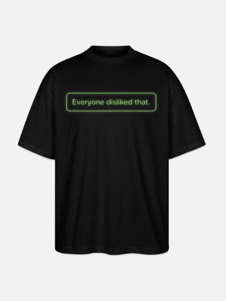 Design metadata request - Stanley/Stella Blaster Oversized T-Shirt - black