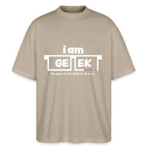 iamGEEK classic White - Stanley/Stella Blaster Oversized T-Shirt 