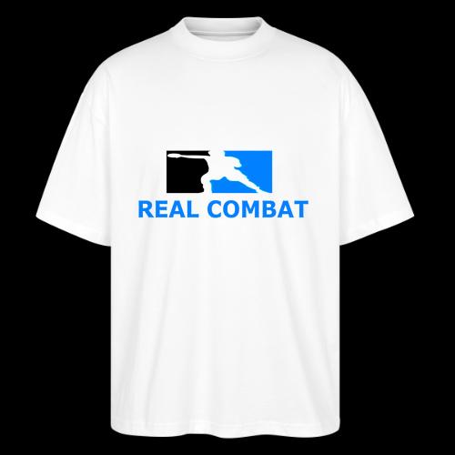 RCM MMA & BOXING Light Blue White Text - Stanley/Stella Blaster Oversized T-Shirt 
