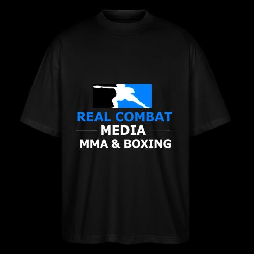 RCM MMA & BOXING Light Blue White Text - Stanley/Stella Blaster Oversized T-Shirt 