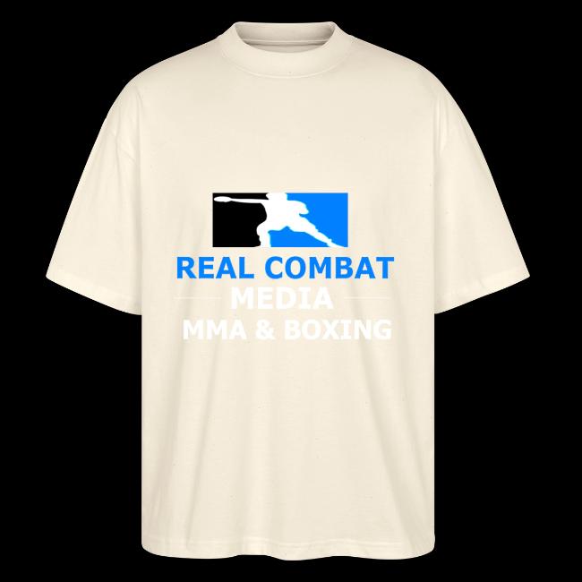 RCM MMA & BOXING Light Blue White Text