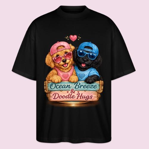 Ocean Breeze & Doodle Hugs - Stanley/Stella Blaster Oversized T-Shirt 