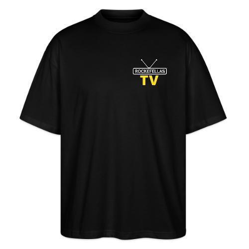 Rockefellas TV Outlined Logo Tee - Stanley/Stella Blaster Oversized T-Shirt 