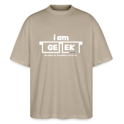 iamGEEK classic White - Stanley/Stella Blaster Oversized T-Shirt 