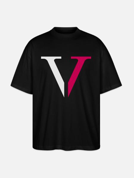 Low5ive "V" - Stanley/Stella Blaster Oversized T-Shirt - black