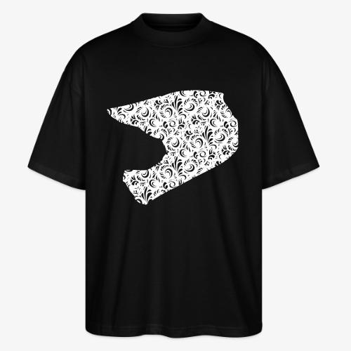 Floral Helmet - Stanley/Stella Blaster Oversized T-Shirt 