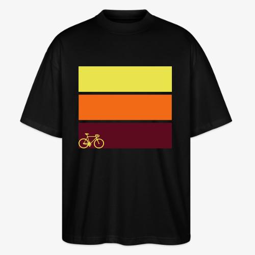tricolor with bicycle - Stanley/Stella Blaster Oversized T-Shirt 