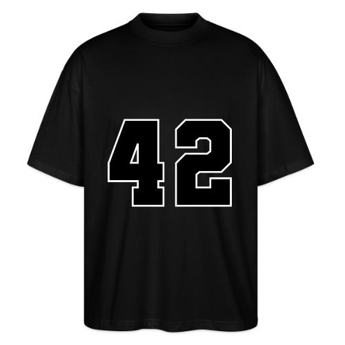 Varsity Number 42 Sports Style - Stanley/Stella Blaster Oversized T-Shirt 