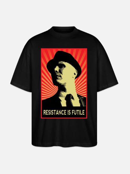 Observer Fringe - Stanley/Stella Blaster Oversized T-Shirt  - black