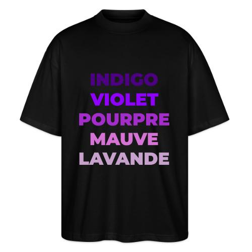 Shades of purple - Stanley/Stella Blaster Oversized T-Shirt 