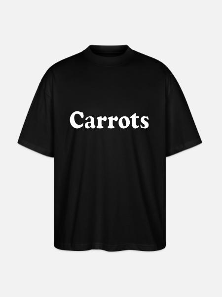 carrots - Stanley/Stella Blaster Oversized T-Shirt  - black
