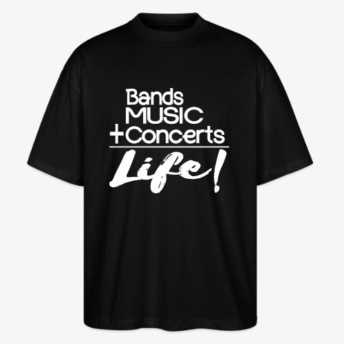 Music is Life - Stanley/Stella Blaster Oversized T-Shirt 