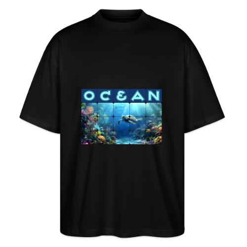 Ocean: Turtle Drift - Stanley/Stella Blaster Oversized T-Shirt 