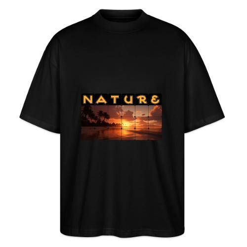 Nature: Sunset Serenity - Stanley/Stella Blaster Oversized T-Shirt 