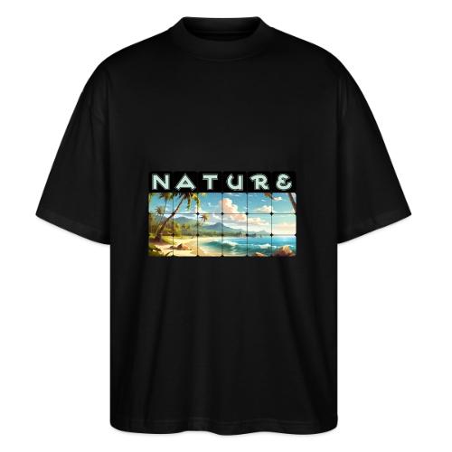 Nature: Sun-Kissed Shore - Stanley/Stella Blaster Oversized T-Shirt 