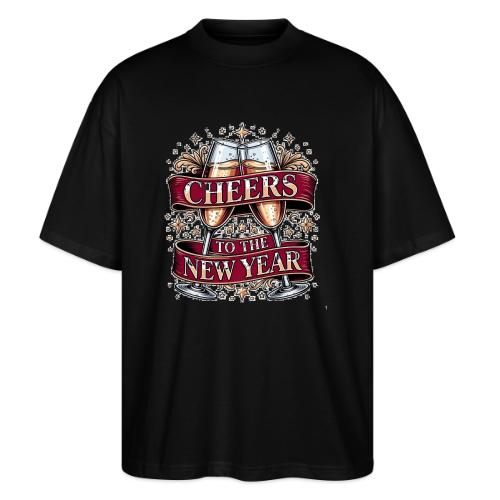New Year's Champagne T-Shirt - Stanley/Stella Blaster Oversized T-Shirt 