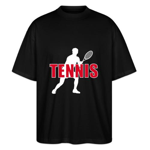 Red Court Tennis - Stanley/Stella Blaster Oversized T-Shirt 