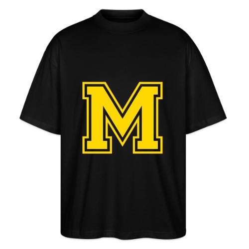 Letter M – Capital Athletic Alphabet Monogram - Stanley/Stella Blaster Oversized T-Shirt 