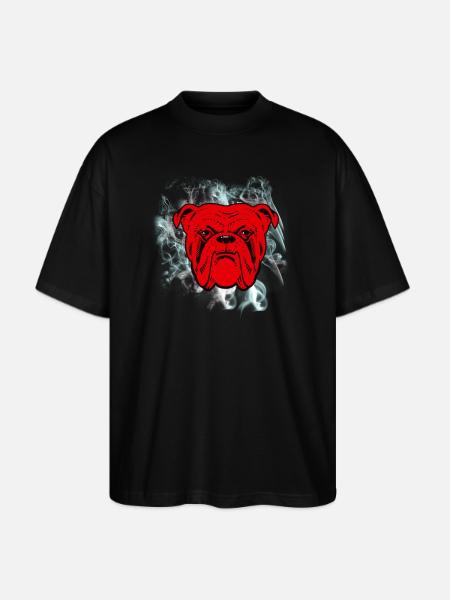 Red Dog Beer - Stanley/Stella Blaster Oversized T-Shirt  - black