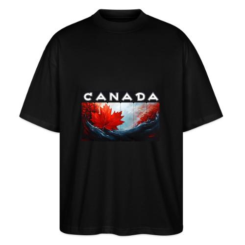 Canada Icon in Color - Stanley/Stella Blaster Oversized T-Shirt 