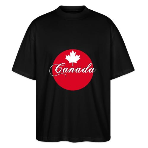 Canada in red and white - Stanley/Stella Blaster Oversized T-Shirt 