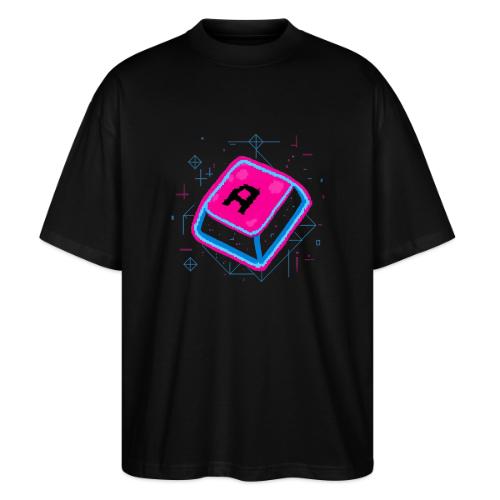 Neon Pixel A Key - Stanley/Stella Blaster Oversized T-Shirt 