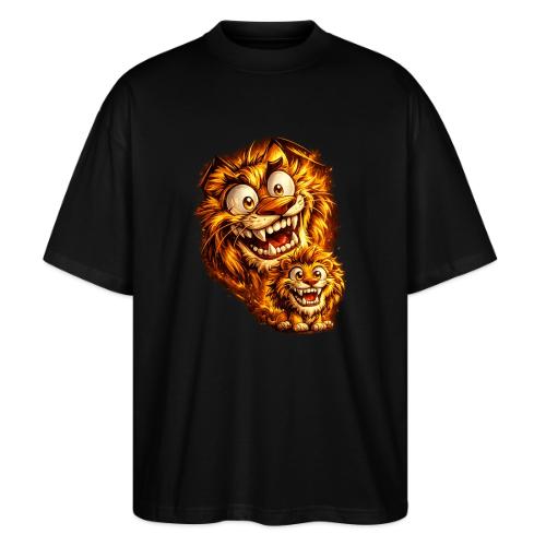 Crazy Double Lion Streetwear - Stanley/Stella Blaster Oversized T-Shirt 