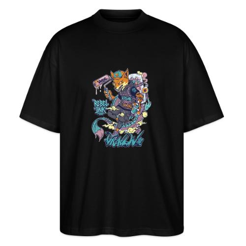 Kitsune Street Rebel - Stanley/Stella Blaster Oversized T-Shirt 