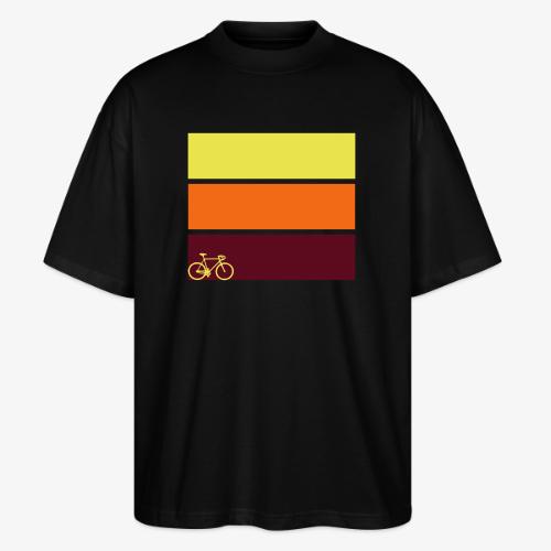 tricolor with bicycle - Stanley/Stella Blaster Oversized T-Shirt 