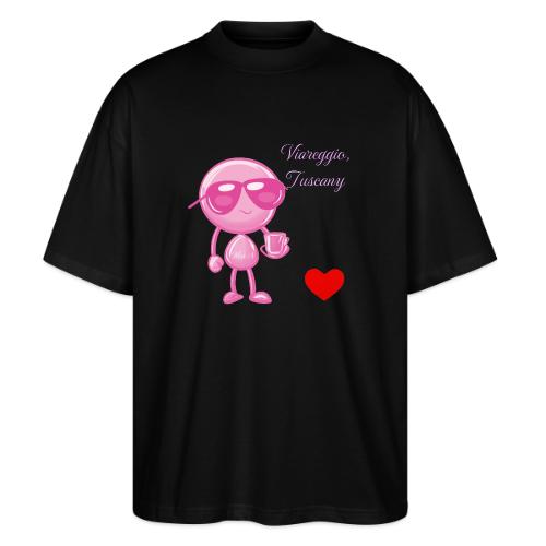 Smoon City_Viareggio Tuscany Pink - Stanley/Stella Blaster Oversized T-Shirt 