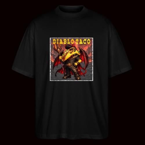 The Diablo Taco Spicy Demon Character - Stanley/Stella Blaster Oversized T-Shirt 