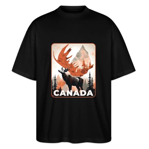 Canada Wild Spirit - Stanley/Stella Blaster Oversized T-Shirt 