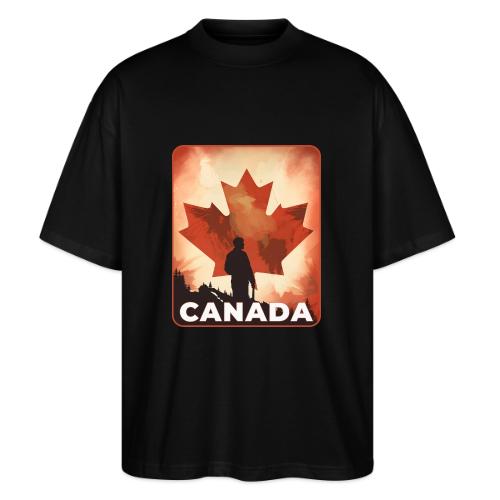 Canada Stands Tall - Stanley/Stella Blaster Oversized T-Shirt 