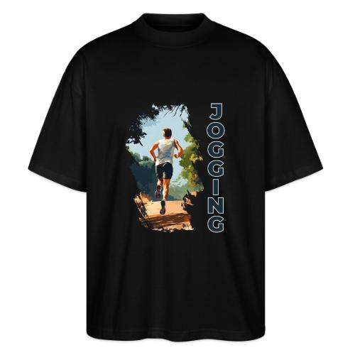 Jogging Vibes - Stanley/Stella Blaster Oversized T-Shirt 