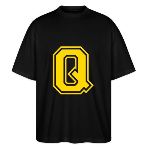Letter Q – Capital Athletic Alphabet Monogram - Stanley/Stella Blaster Oversized T-Shirt 