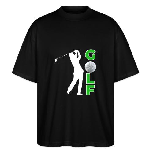 Golf: Classic Golf Motion - Stanley/Stella Blaster Oversized T-Shirt 