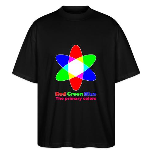 Primary colors: RGB Origins - Stanley/Stella Blaster Oversized T-Shirt 