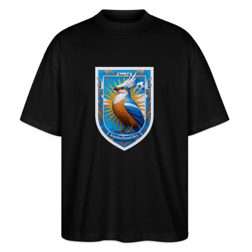 Argentina Hornero Pride T Shirt, Football Gift - Stanley/Stella Blaster Oversized T-Shirt 