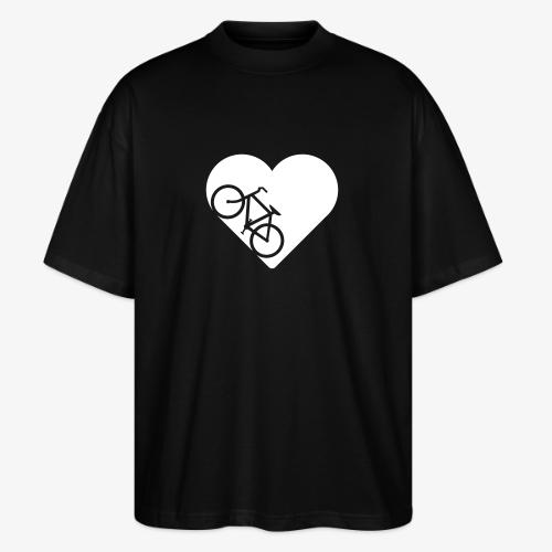 Bike in heart - Stanley/Stella Blaster Oversized T-Shirt 