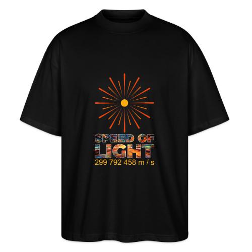 Speed of light - Stanley/Stella Blaster Oversized T-Shirt 