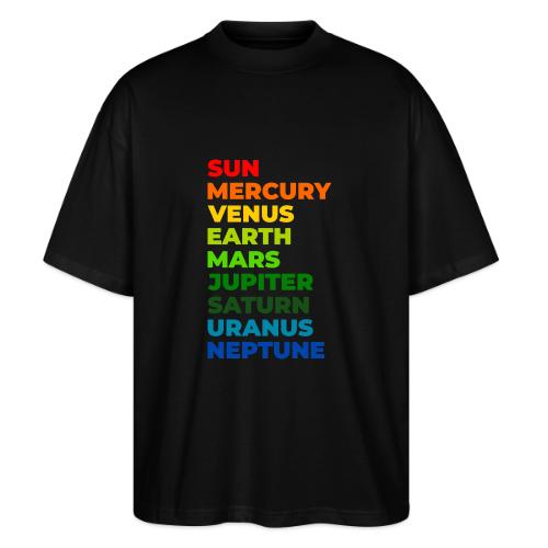 Color the solar system - Stanley/Stella Blaster Oversized T-Shirt 