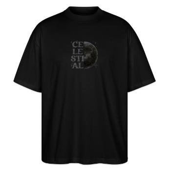 Celestial Perplexcity - Stanley/Stella Blaster Oversized T-Shirt  - black - Front