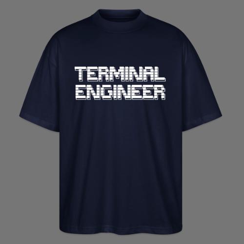 Terminal Engineer ASCII Double Print - Stanley/Stella Blaster Oversized T-Shirt 