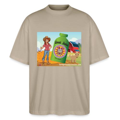 Nicole Sauce's Goat Juice - Stanley/Stella Blaster Oversized T-Shirt 