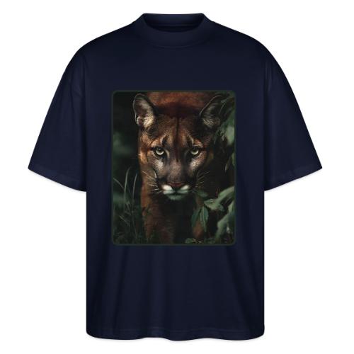 Cougar Jungle Predator Design - Stanley/Stella Blaster Oversized T-Shirt 