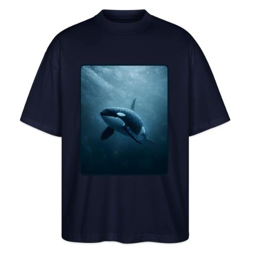 Orca Ocean Wildlife Design - Stanley/Stella Blaster Oversized T-Shirt 